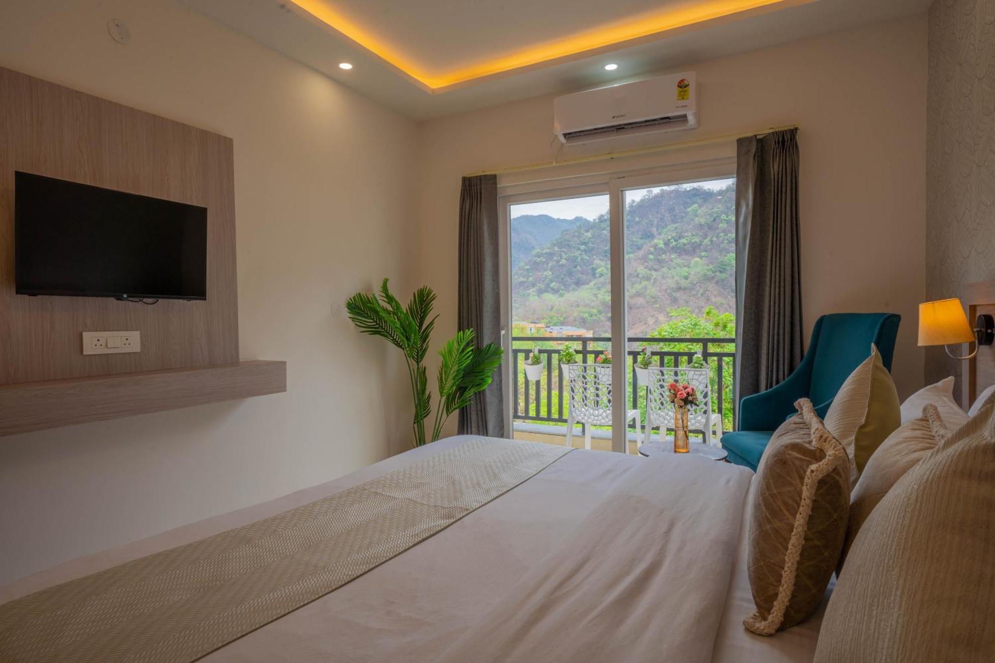 Perfectstayz Alpine Near Laxman Jhula Risikés Kültér fotó