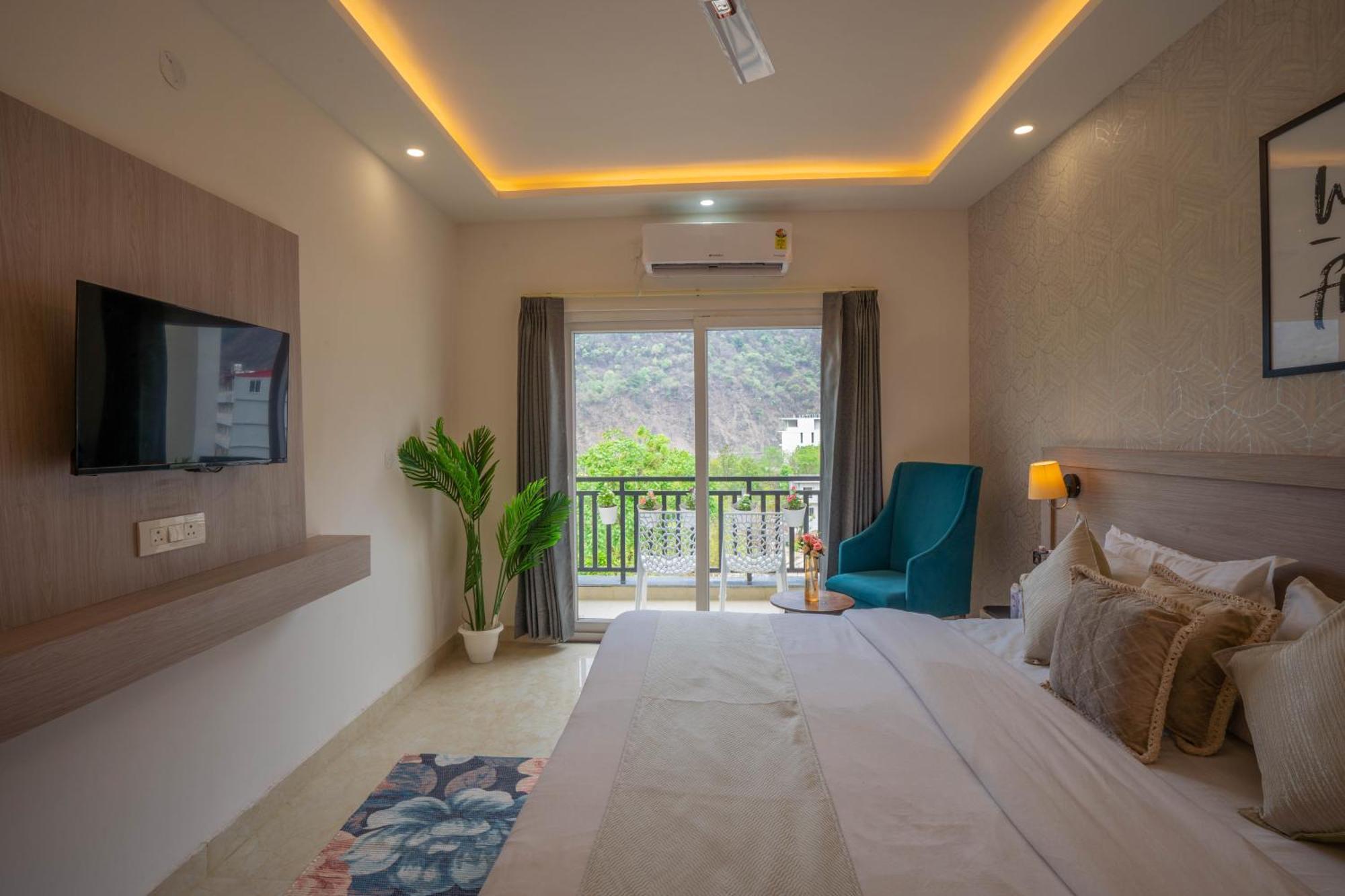 Perfectstayz Alpine Near Laxman Jhula Risikés Kültér fotó