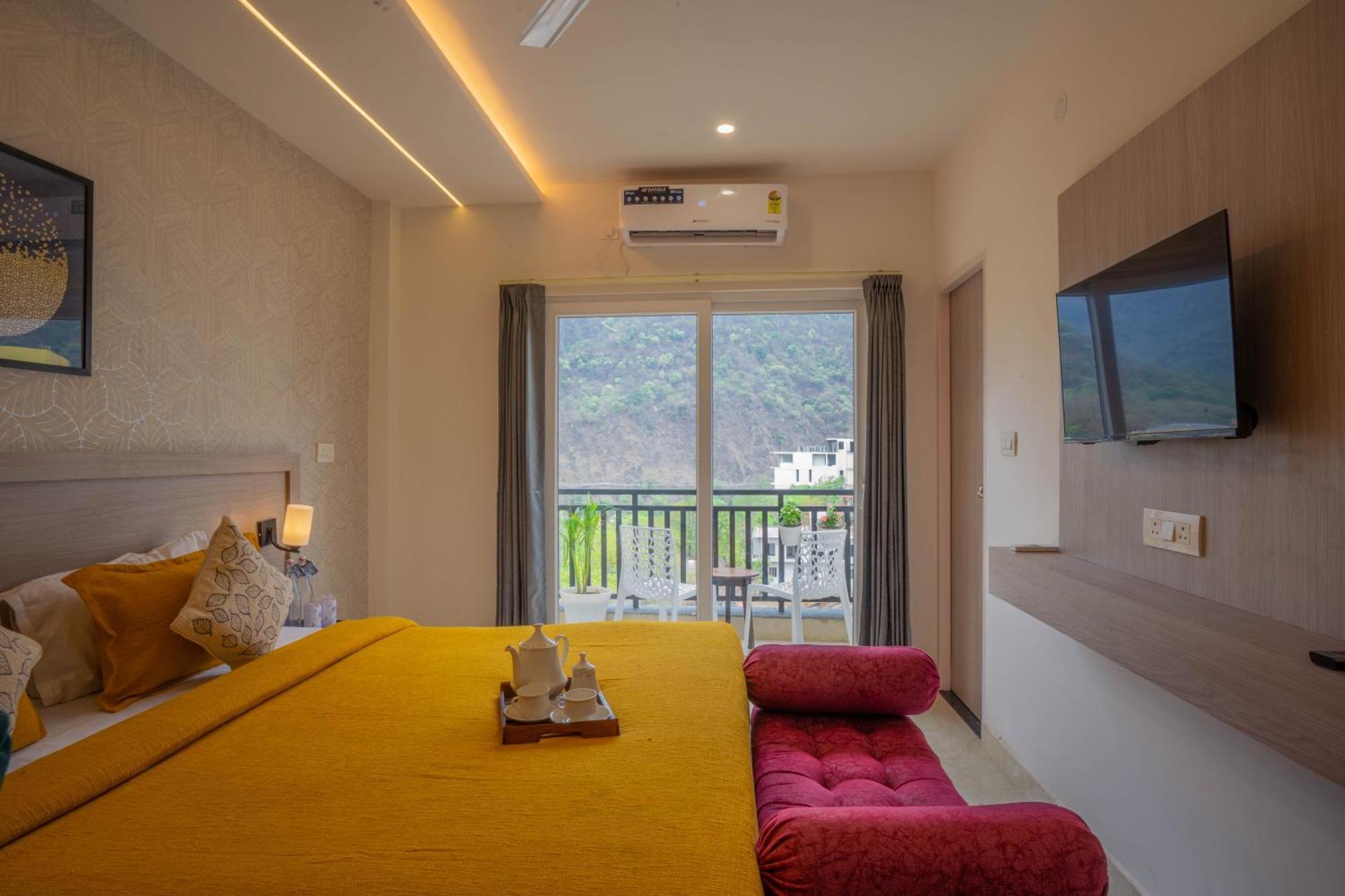 Perfectstayz Alpine Near Laxman Jhula Risikés Kültér fotó