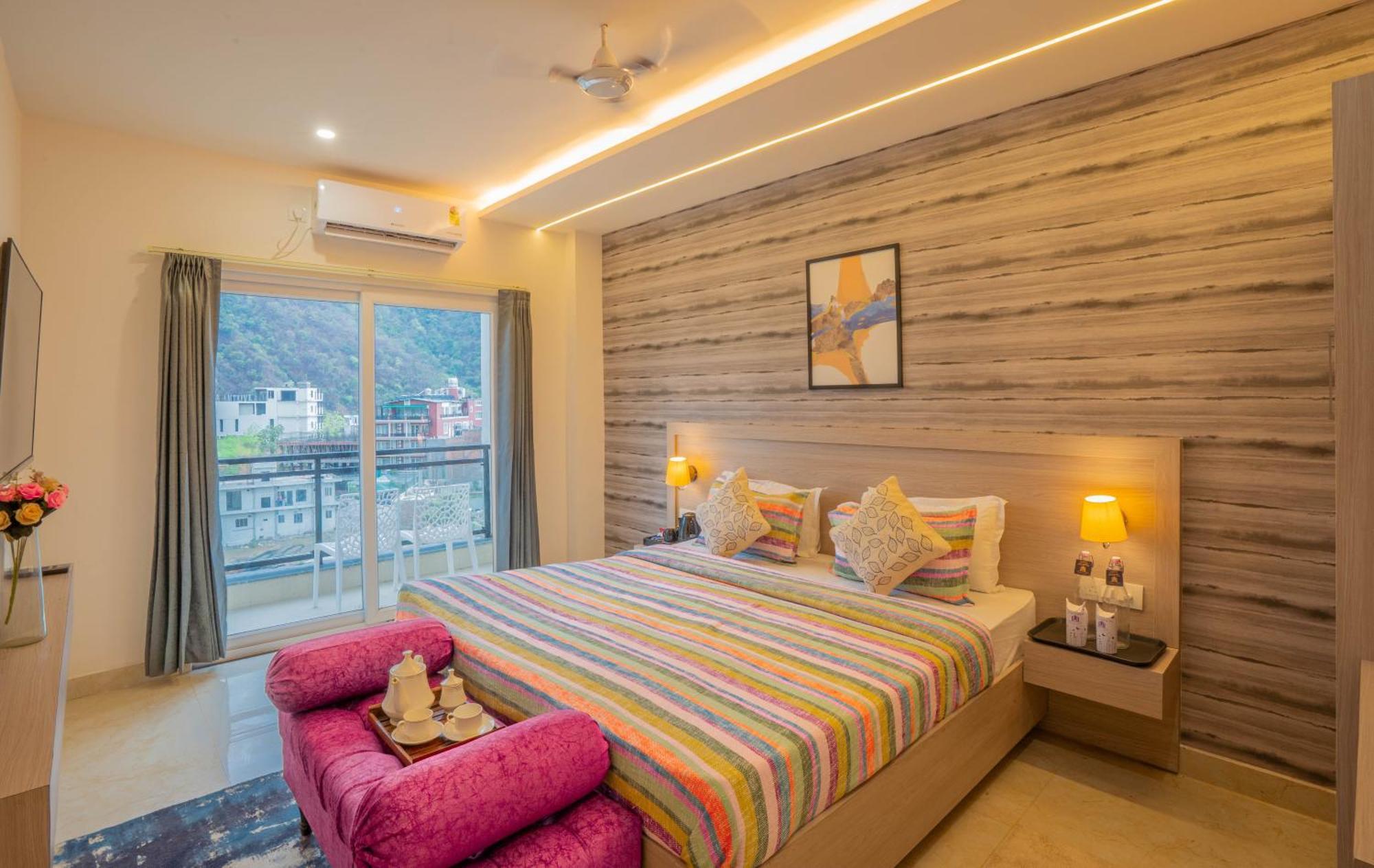 Perfectstayz Alpine Near Laxman Jhula Risikés Kültér fotó